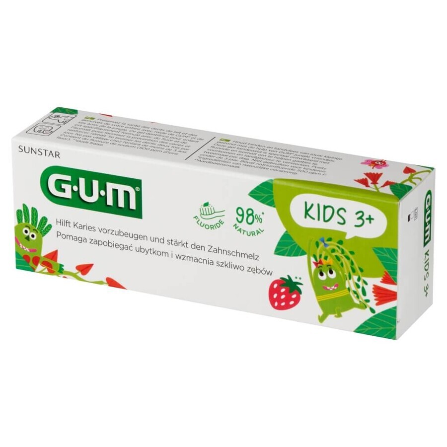 Sunstar Gum Kids, pastă de dinți, 2-6 ani, 50 ml