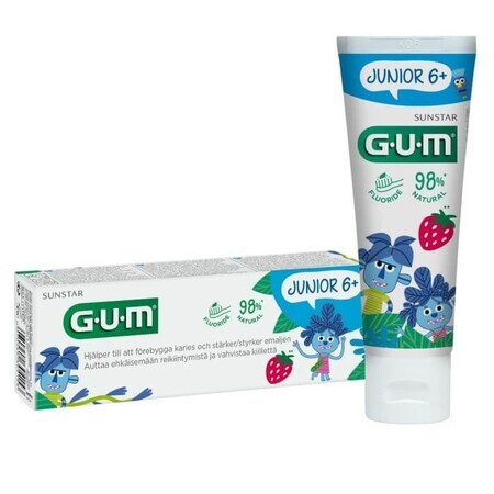 Sunstar Gum Junior, dentifricio, da 6 anni, 50 ml