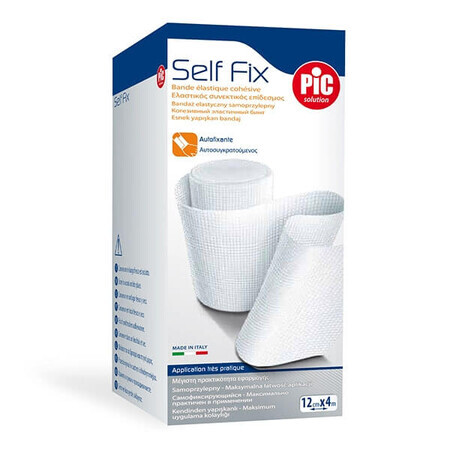 Pic Solution Self Fix, self-adhesive elastic bandage, 10 cm x 4 m, 1 pc