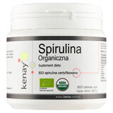 Kenay, Espirulina Orgánica, 600 comprimidos