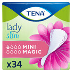 Tena Lady Slim, urologische inlegzolen, Mini Magic, 34 stuks