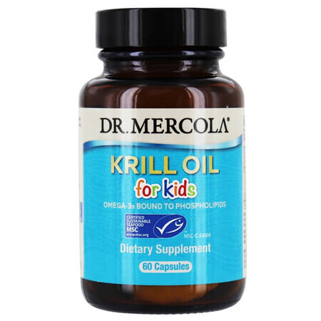 Dr Mercola Krill Oil for Kids, 60 capsules