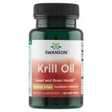 Swanson Krill Oil, Antarctische krillolie, 30 capsules