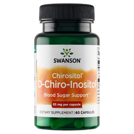 Swanson D-Chiro-Inositolo, 60 capsule