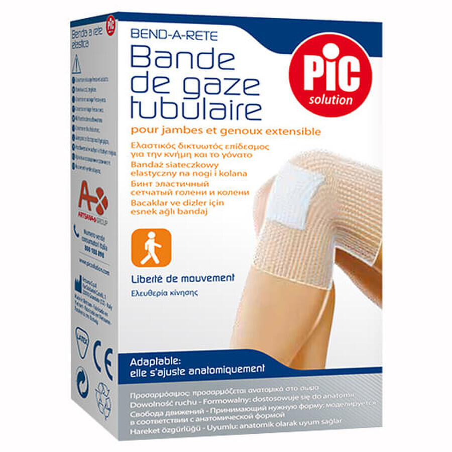 Pic Solution, gebreide elastische band, been en knie, 1 stuk