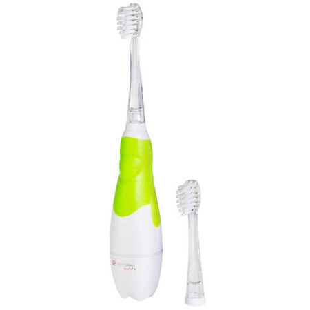 Meriden Kiddy, cepillo de dientes sónico para niños, verde, 0-4 años, 1 pieza