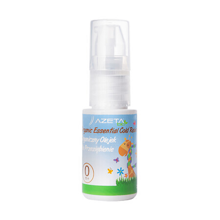 Azeta Bio, huile décongestionnante pour le rhume et les voies respiratoires pour les enfants, 20 ml