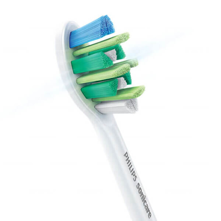 Philips, vervangende opzetborstels voor Sonicare InterCare Standard sonische tandenborstel, HX9002/10, 2 stuks