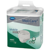 MoliCare Premium Mobile, diapers, size M, 80-120 cm, 5 drops, 14 pieces