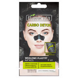 Bielenda Carbo Detox, houtskool neuspleister, 2 stuks