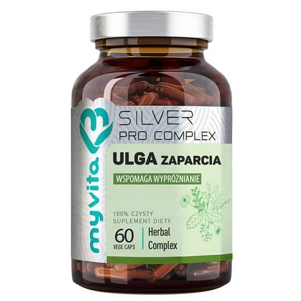 MyVita Silver Pro Complex Constipation Relief, 60 plantaardige capsules