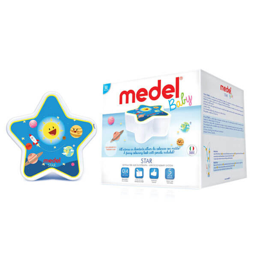 Medel Star Baby inhalateur, pour enfants, 1 pièce