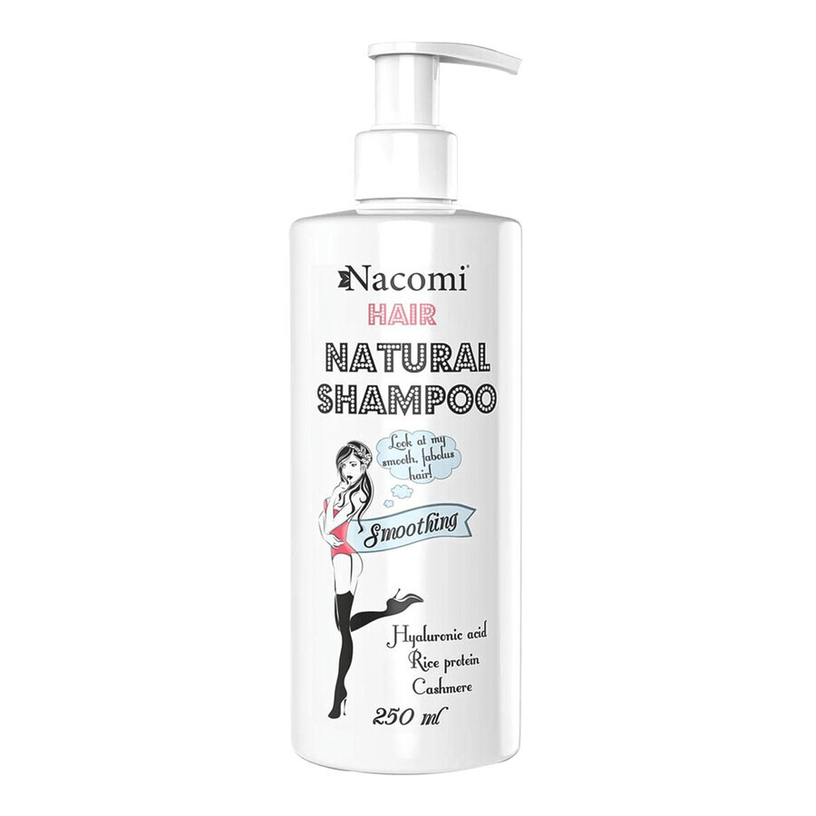 Nacomi, shampoo lisciante e idratante, 250 ml