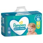 Pampers Active Baby, luiers, maat 5, 11-16 kg, 110 stuks