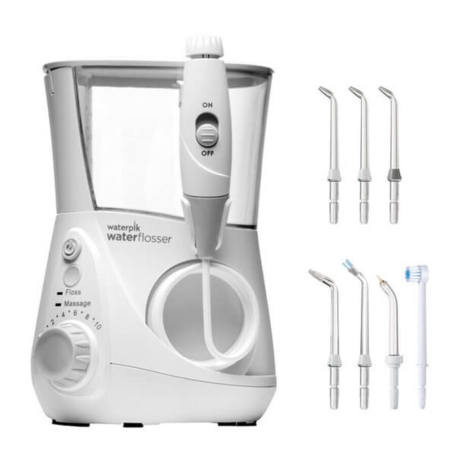 WATERPIK, irrigateur dentaire, WP660EU, stationnaire, 7 pièces à main