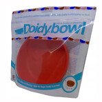 Doidy Bowl, kom met zuignap, silicone, rood, 1 st