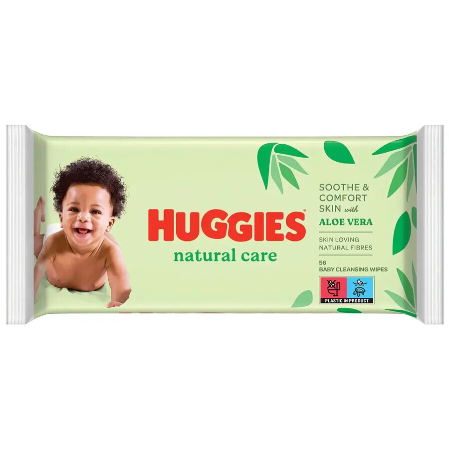 Huggies Natural Care Wet Wipes 3 x 56 Count