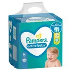 Pampers Active Baby, pañales, talla 5, 11-16 kg, 64 piezas