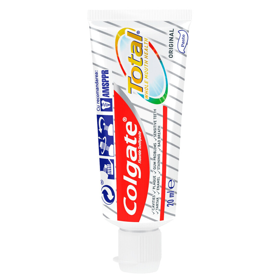 Colgate Total Original, tandpasta, 20 ml