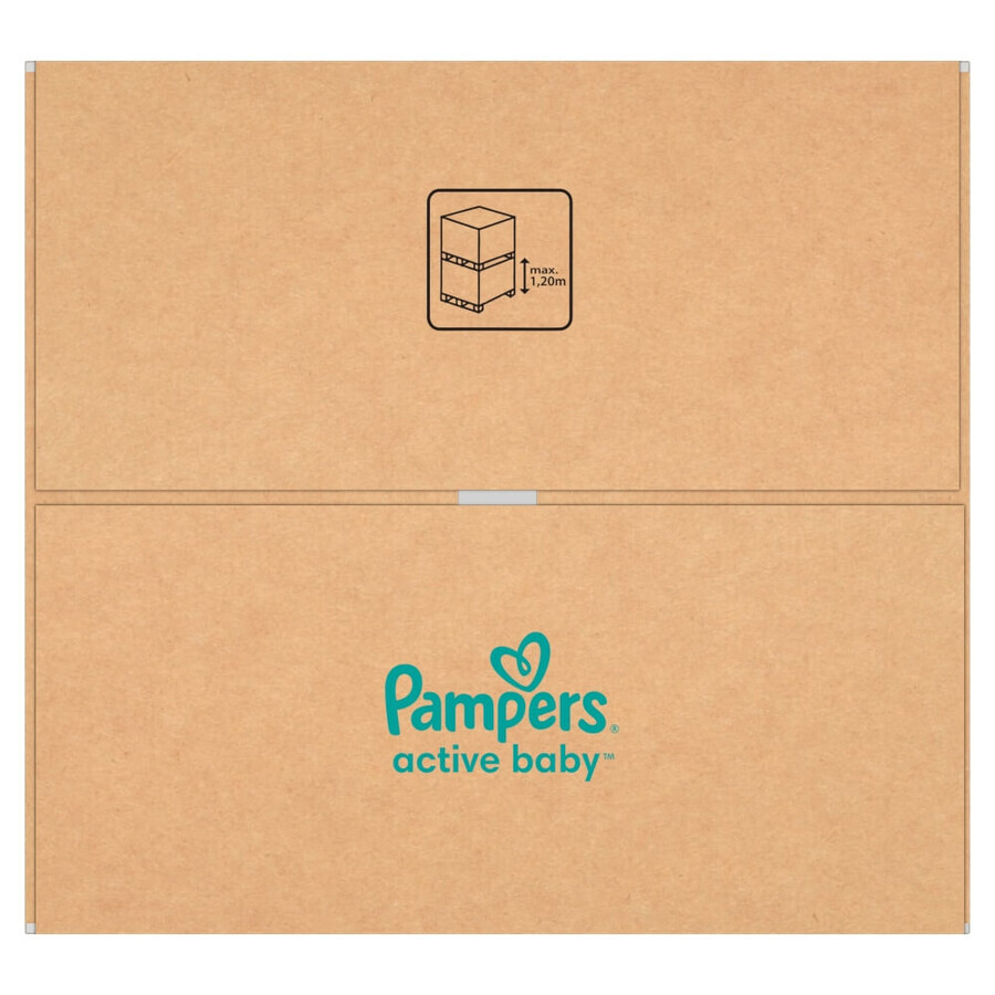 Pampers Active Baby, diapers, size 5, 11-16 kg, 150 pcs