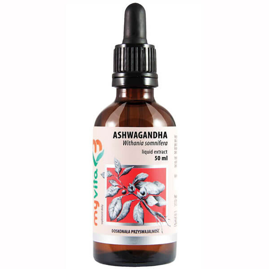 MyVita Ashwagandha, estratto liquido, 50 ml