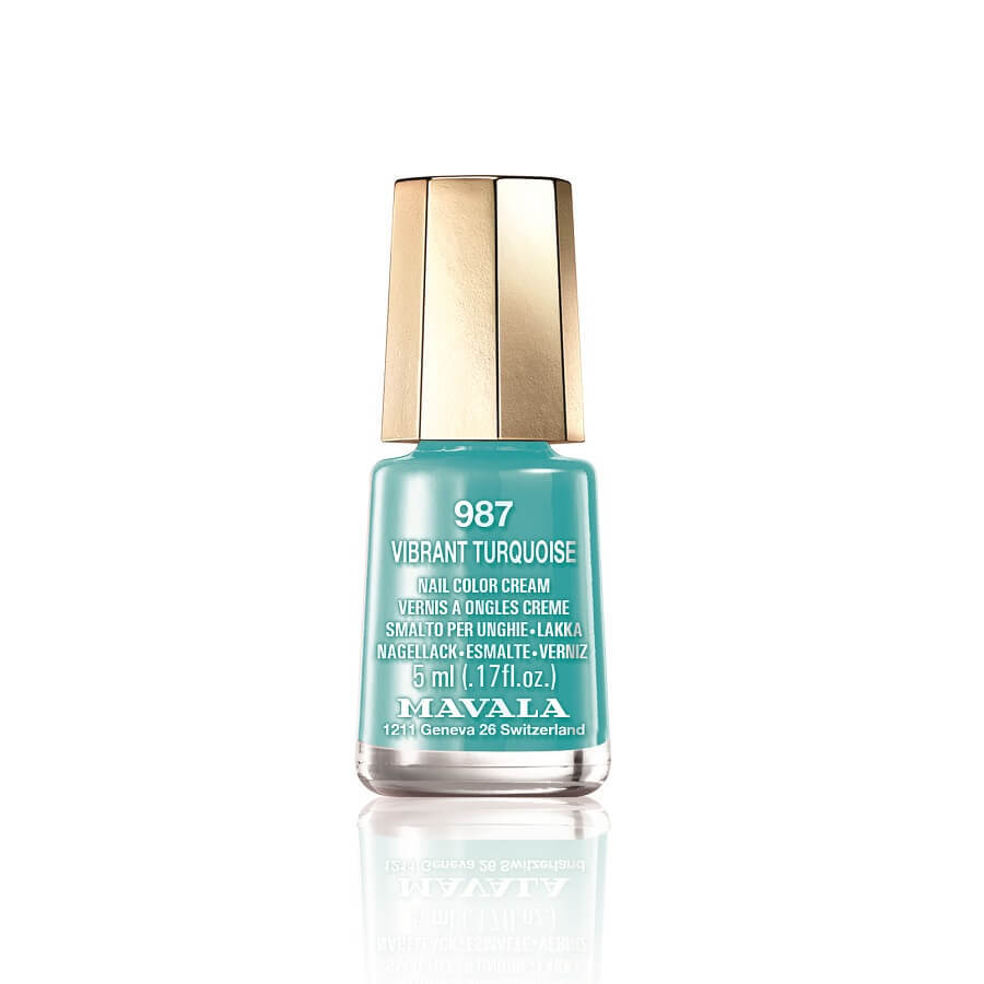 Esmalte de uñas Turquesa vibrante, 5 ml, Mavala