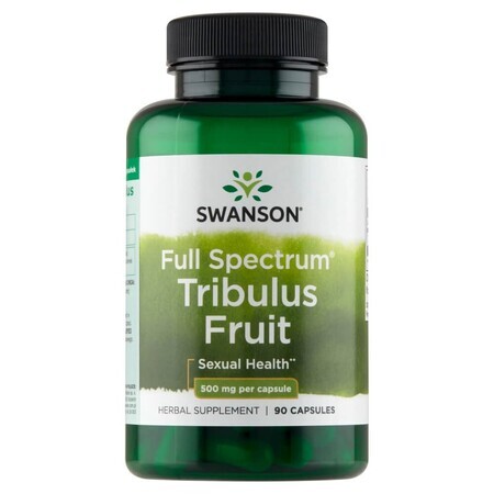 Swanson Full Spectrum Tribulus Fruit, Foelie, 90 capsules