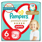 Pampers Premium Care Pants, luiers, maat 6, 15+ kg, 31 stuks