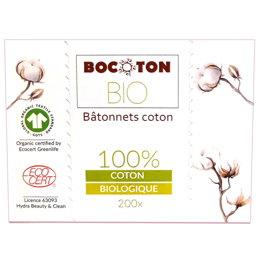 Bocoton, Bio-papieren eetstokjes, 200 stuks