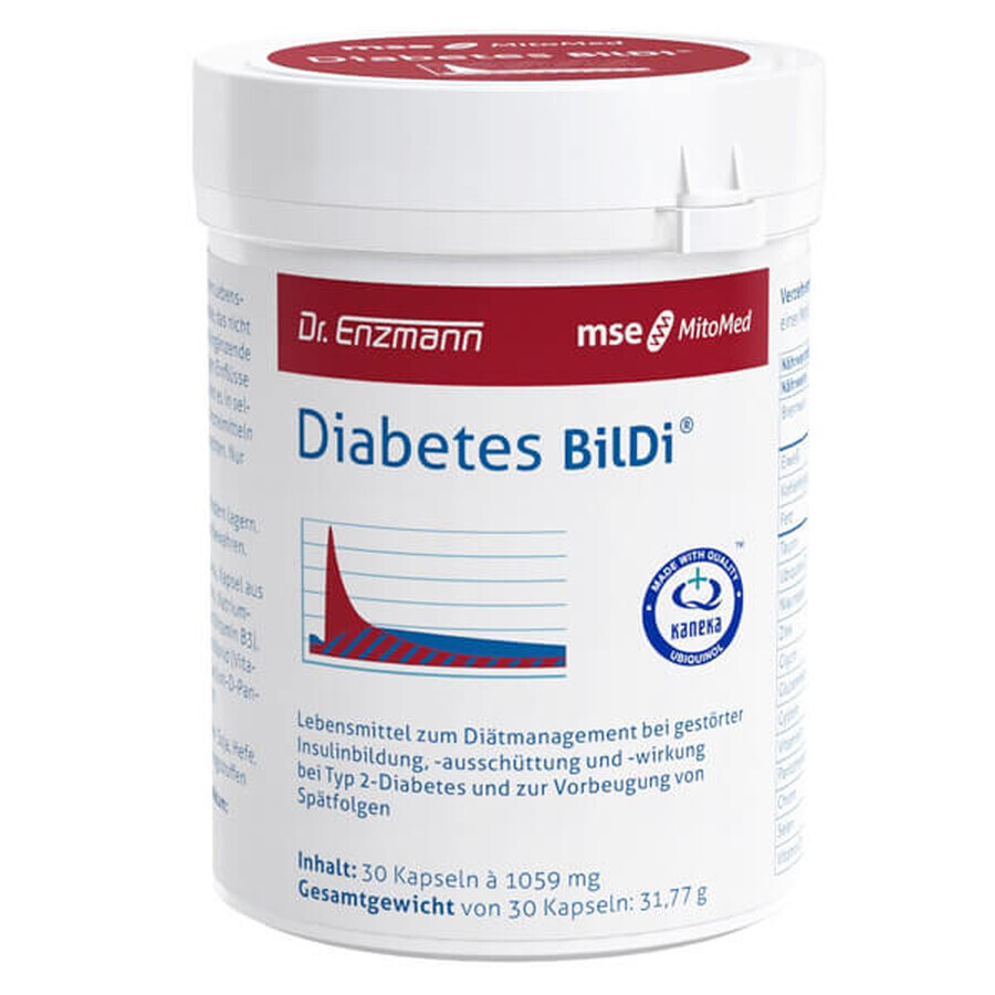 Mito-Pharma, Diabet BilDi max, 30 capsule