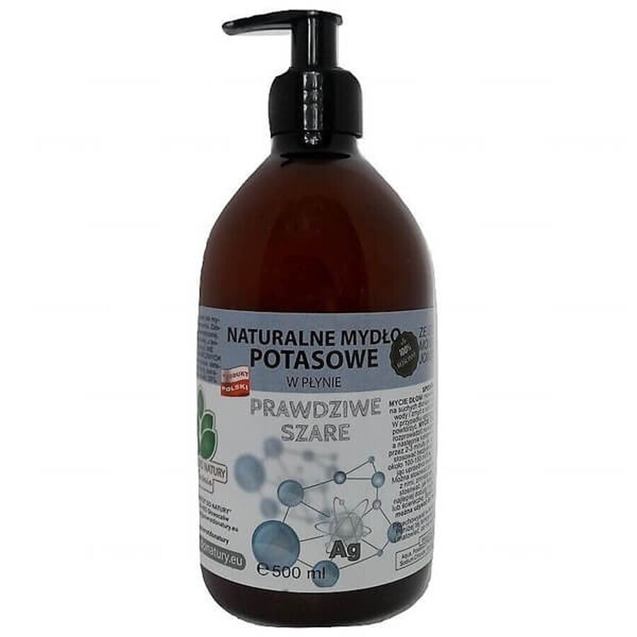 Back to Nature, savon liquide naturel au potassium, peau acnéique, 500 ml