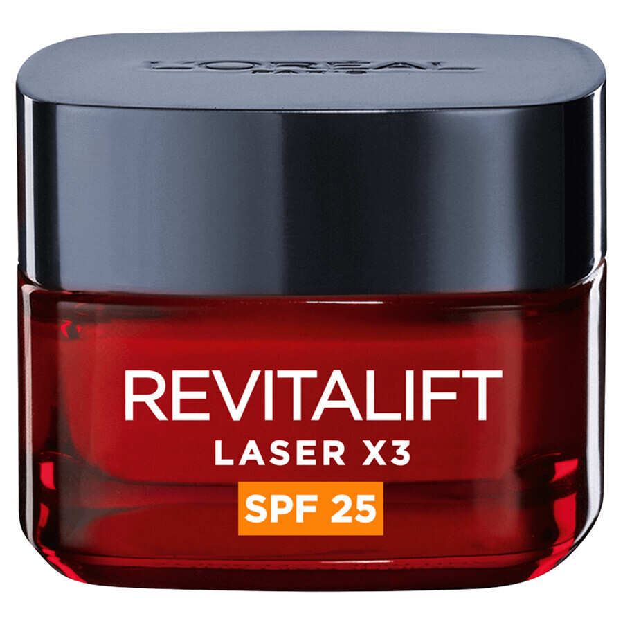 L'Oreal Revitalift Laser X3, Anti-Aging Day Cream 40+, SPF 20, 50 ml