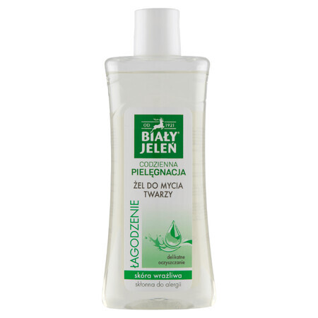 White Jeleń, verzachtende face wash gel, 265 ml