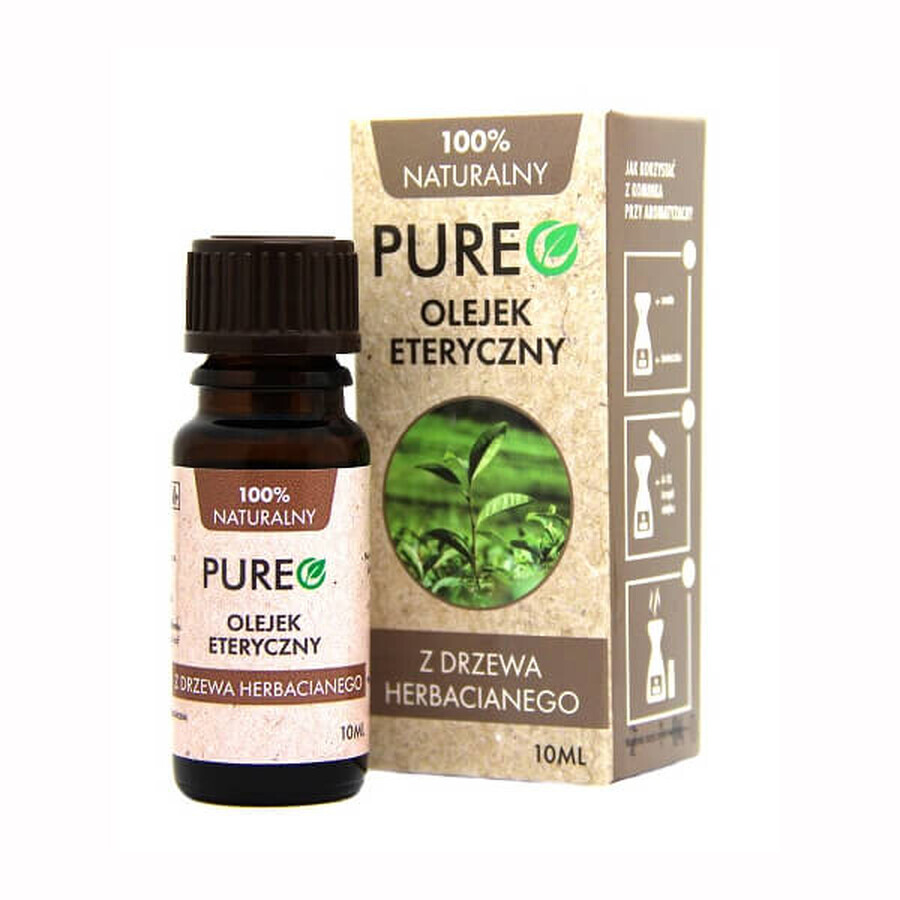 Pureo, tea tree etherische olie, 10 ml