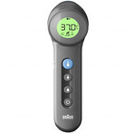 Braun BNT 400, 5-in-1 contactloze voorhoofdthermometer met leeftijdsprecisie, zwart