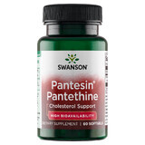 Swanson Panthesin Pantethine, 60 capsule