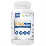 Wish, Potassium 350 mg, potassium citrate, 120 capsules