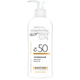 Gerovital H3 Derma+ Sun Sun Protection Milk with SPF 50, 150 ml, Farmec