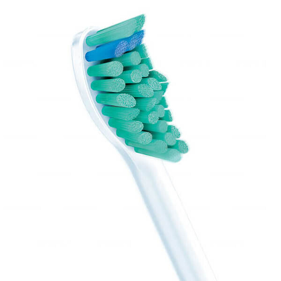 Philips, vervangende opzetborstels voor Sonicare C1 ProResult sonische tandenborstel, HX6014/07, wit, 4 stuks