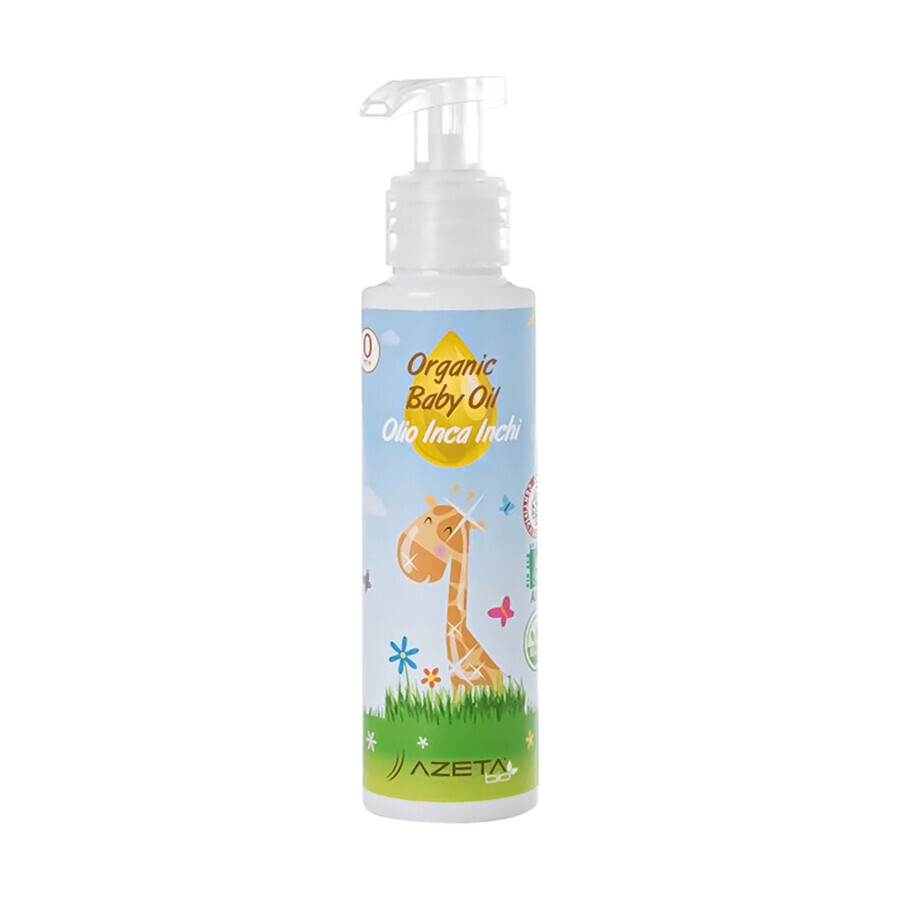 Azeta Bio, biologische baby- en kinderverzorgings- en massageolie, vanaf de geboorte, 100 ml