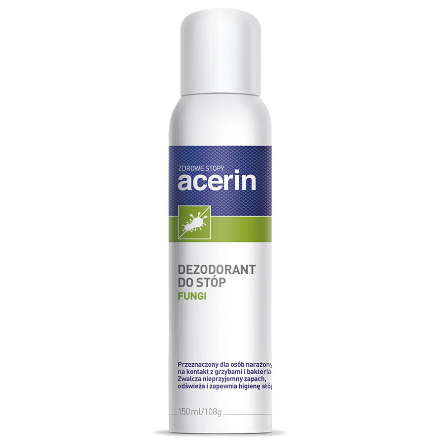 ACERIN Fungi, deodorante per piedi, 150 ml