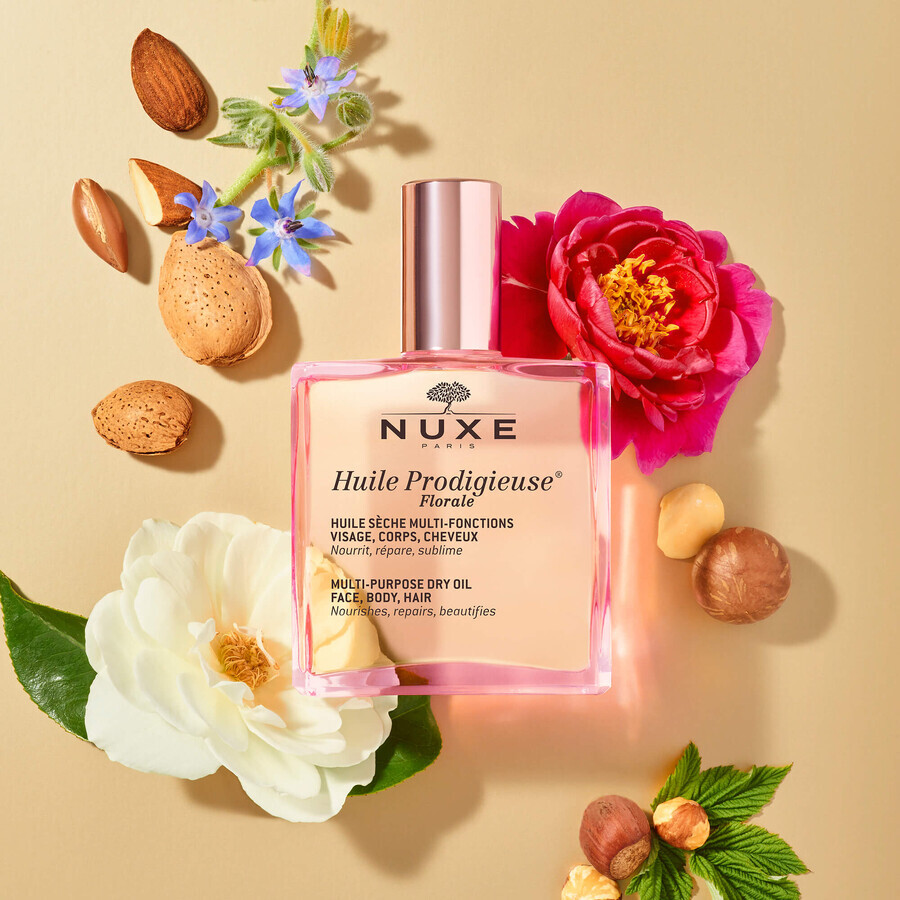 Nuxe Huile Prodigieuse Florale, droge olie voor lichaam, gezicht en haar, 100 ml