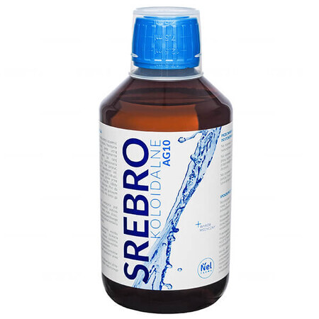 Nelfarma Plata coloidal AG10, líquida, 300 ml