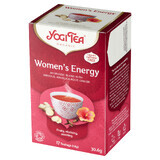 Yogi Tea Women's Energy, energy tea for women, BIO, 1.8 gx 17 sachets