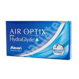 Contact Lenses -0.25 Air Optix HydraGlyde, 6 pieces, Alcon