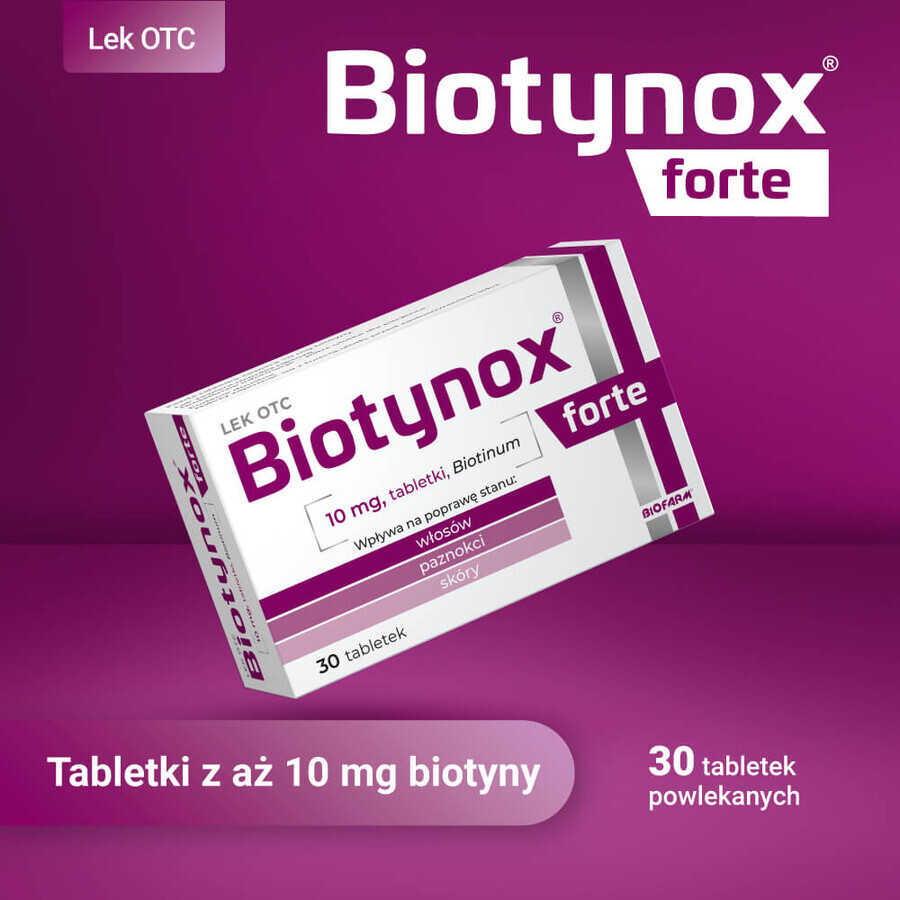 Biotynox Forte 10 mg, 30 compresse