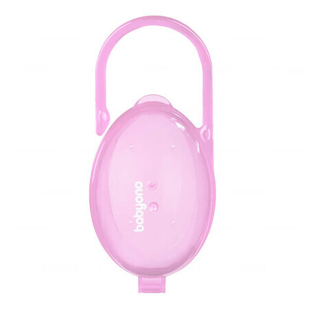 BabyOno, contenedor para chupetes, rosa, 1 pieza