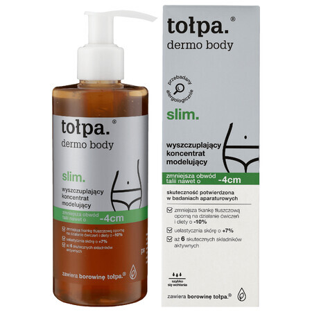 Tolpa Dermo Body Slim, Concentrat de slăbire și modelare, 250 ml