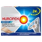 Nurofen Músculos y Articulaciones 200 mg, parche medicado, 4 piezas