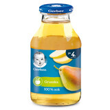 Gerber Juice 100%, pară, după 4 luni, 200 ml